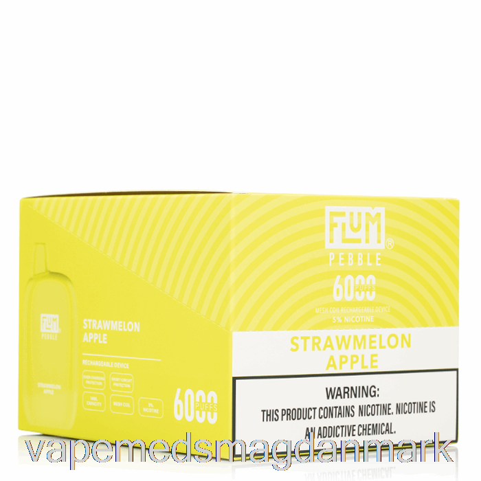 Vape Væske [10-pack] Flum Pebble 6000 Engangs